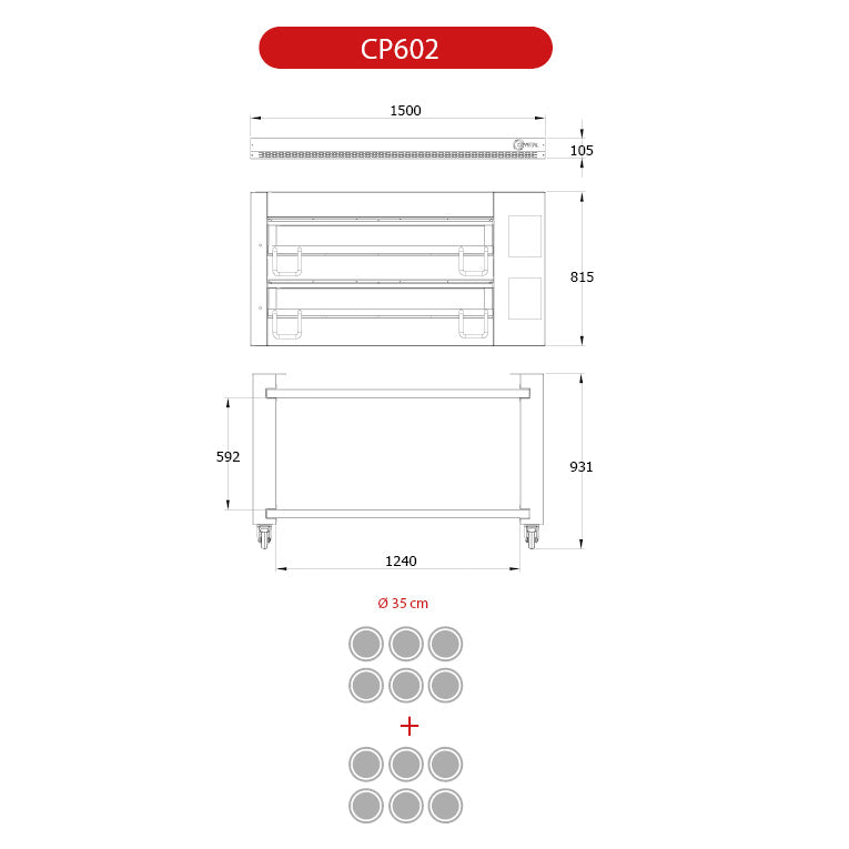 Steinbackofen CP 602