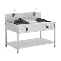 2-Brenner-Gas-Wokherd UMOP0101