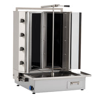 Dönergrill elektrisch mit 4 Heizelementen mit Untermotor UMDOE04_MA – Spezialkochgeräte