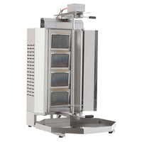 Dönergrill mit 5 Brennern mit Obermotor UMDO05_MU