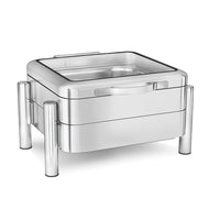 Chafing Dish PRESTIGE GN 2/3 inkl. Softclose Glasdeckel