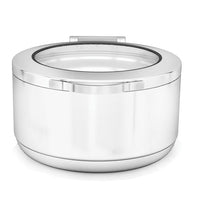 Chafing Dish PRESTIGE Rund Groß inkl. Softclose Glasdeckel