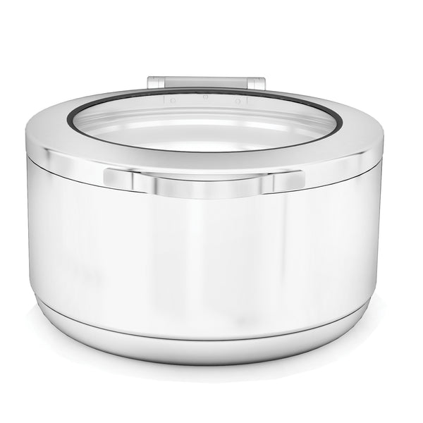 Chafing Dish PRESTIGE Rund Groß inkl. Softclose Glasdeckel