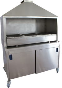 Holzkohlegrill