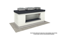 Buffettheke Warm Cimstone
