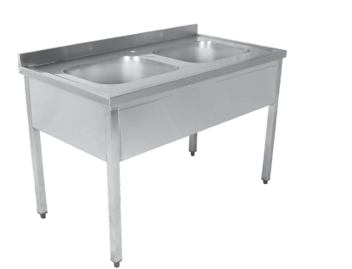 Spültisch 2 Becken
