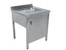 Spülschrank mit Tür und 1 Becken